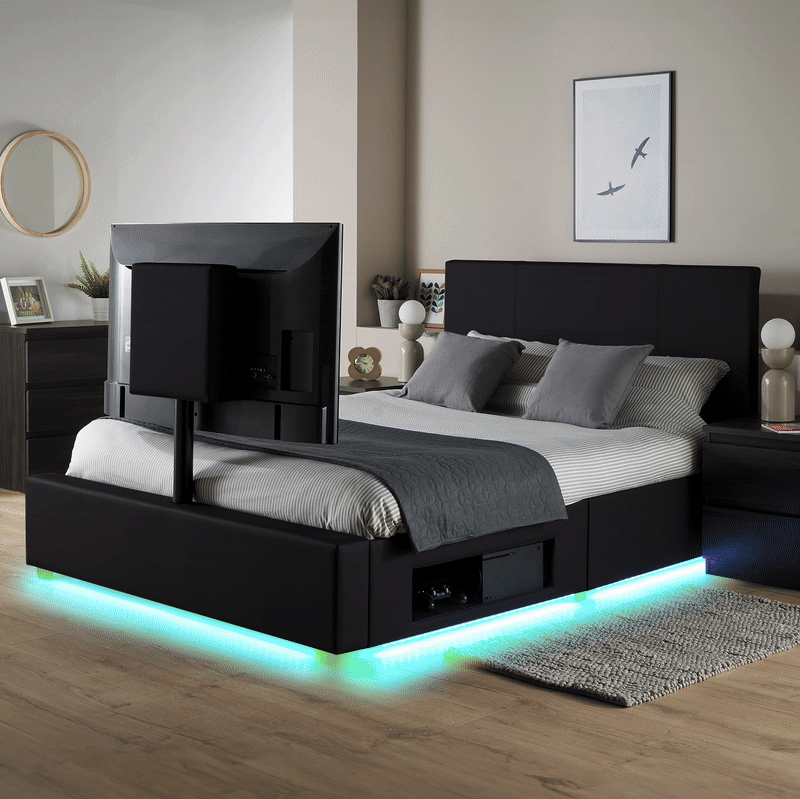 AVA TV BED - WITH SOFTGLOW LIGHTING