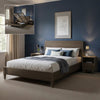 Clara Shadow Ottoman Wooden Bed Frame - Dark Oak (2 Sizes) - XR LivingBed Frame