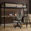 Denver Single High Sleeper With App Controlled LED Lighting - Black - XR LivingHigh Sleeper Bed