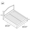 Emy French Style Shadow Ottoman Wooden Bed Frame - Oak / Natural (2 Sizes) - XR LivingBed Frame