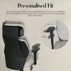 Lyla Ergonomic Office Chair with ErgoTek Comfort Pads - cream - XR LivingOffice Chair