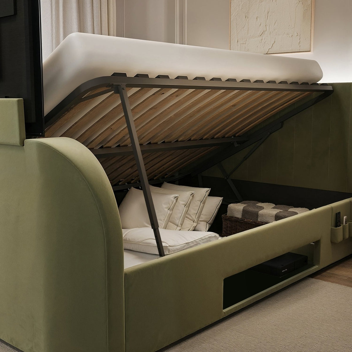 Generous Ottoman Storage
