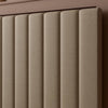 Maisie Upholstered Bed Frame with LED Lighting - Natural Stone (2 Sizes) - XR Living