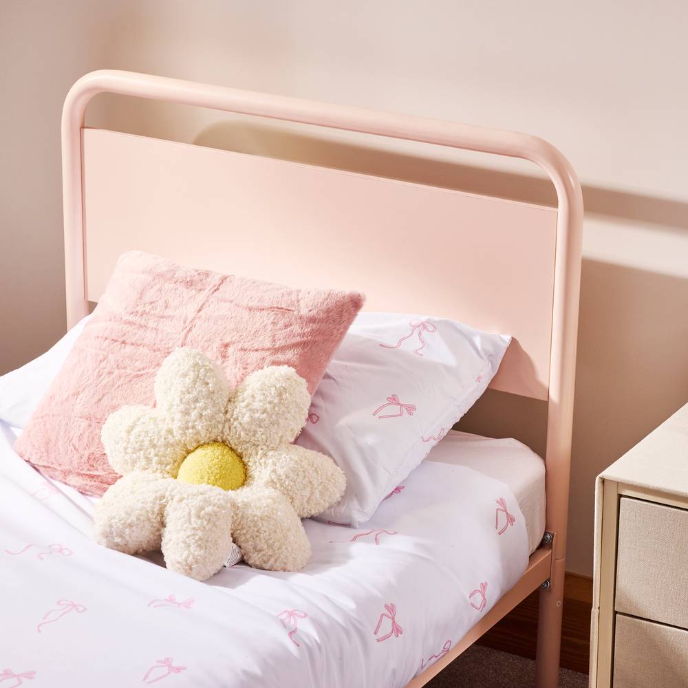 Reya Colour Drench TV Twist Bed - Single - Pink - XR LivingTV Bed